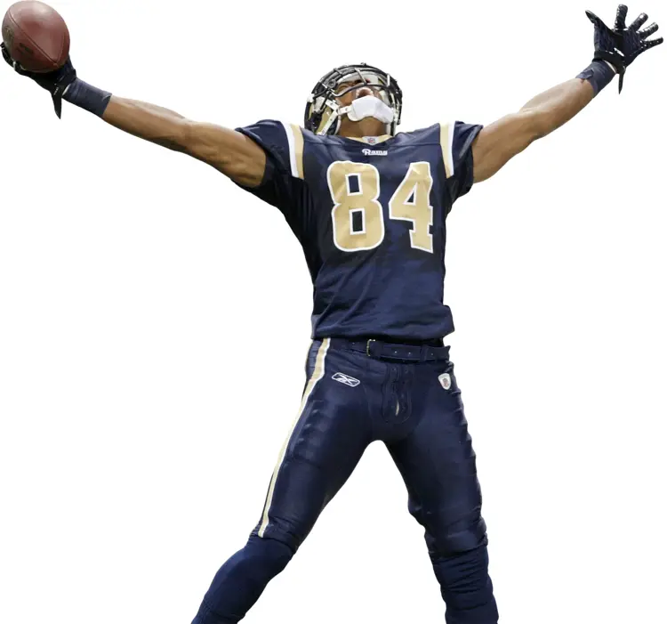 Football Player Celebrating Victory