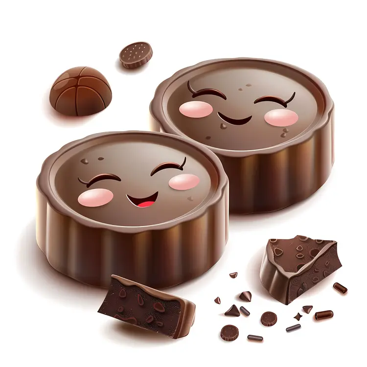 Smiling Chocolate Cookies