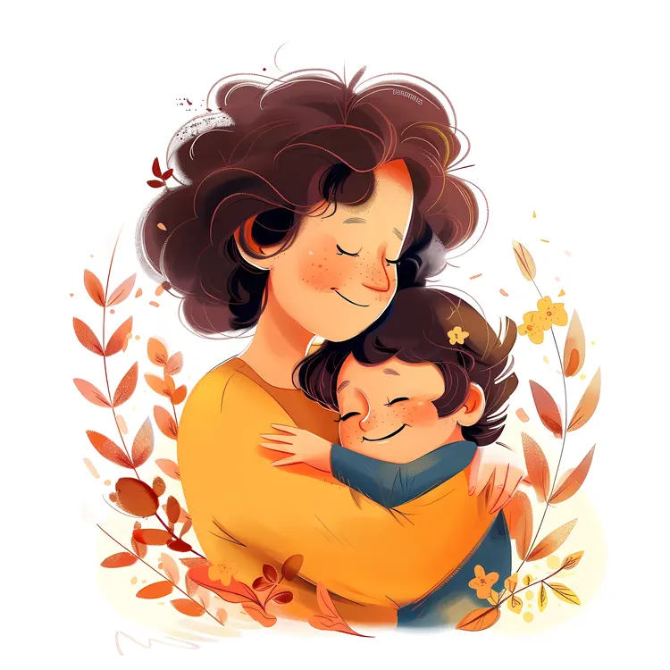 Mother and Child in Nature