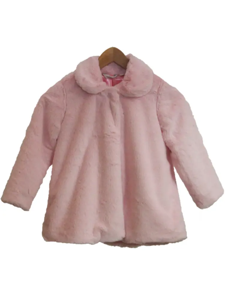 Cute Pink Fur Coat