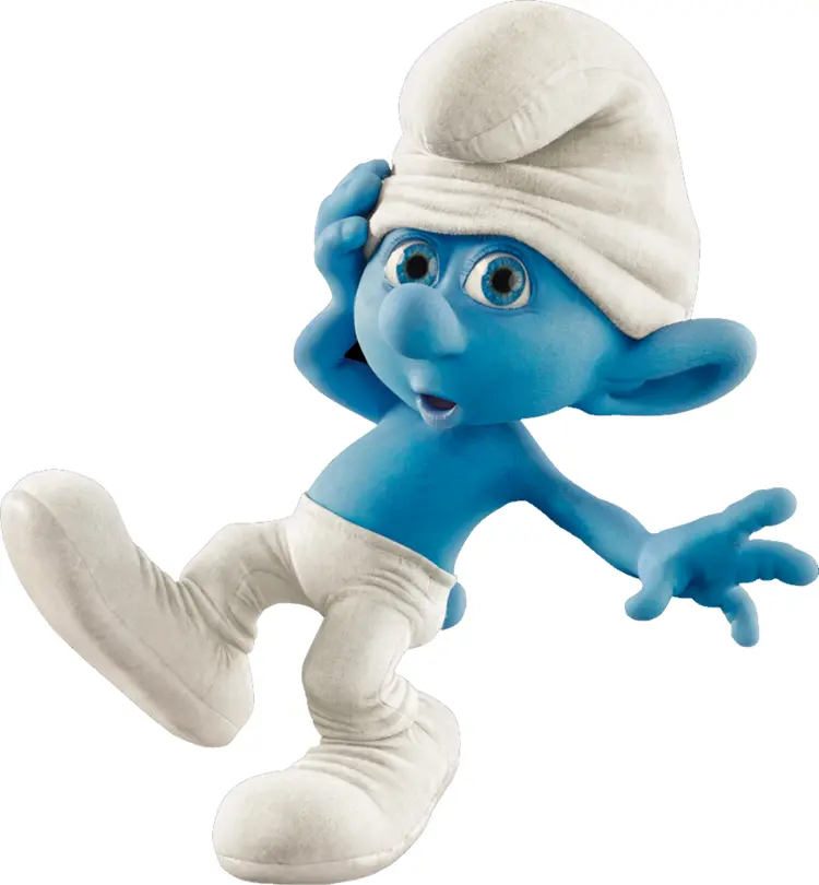 Blue Smurf in a Pose
