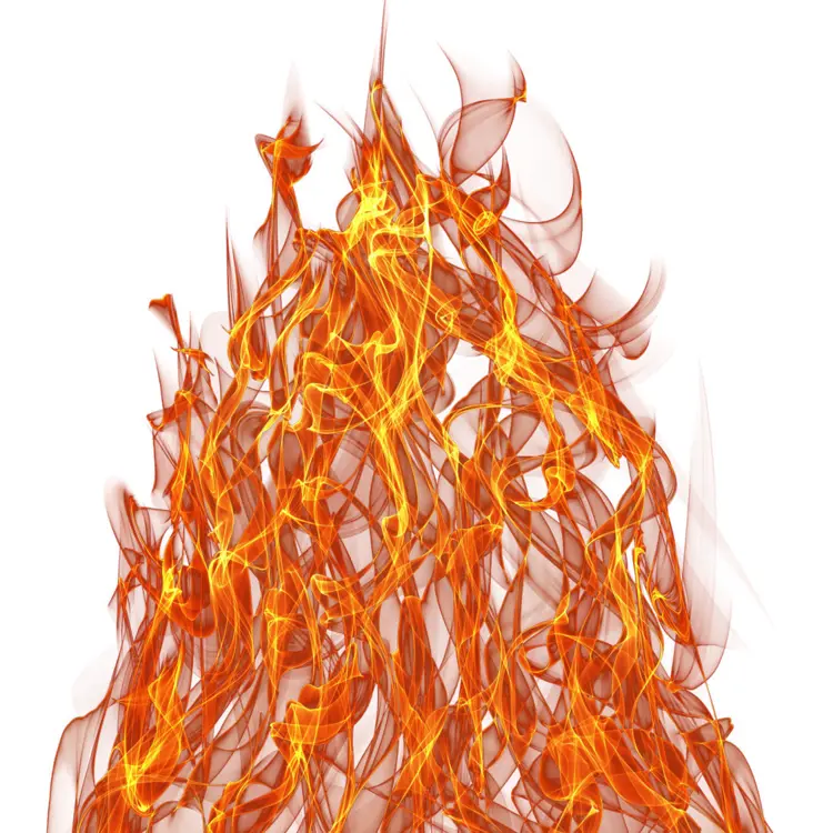 Blazing Fire Illustration