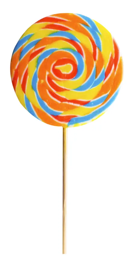 Colorful Swirl Lollipop