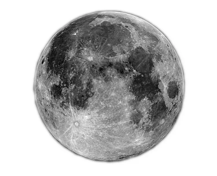 Detailed Moon Image