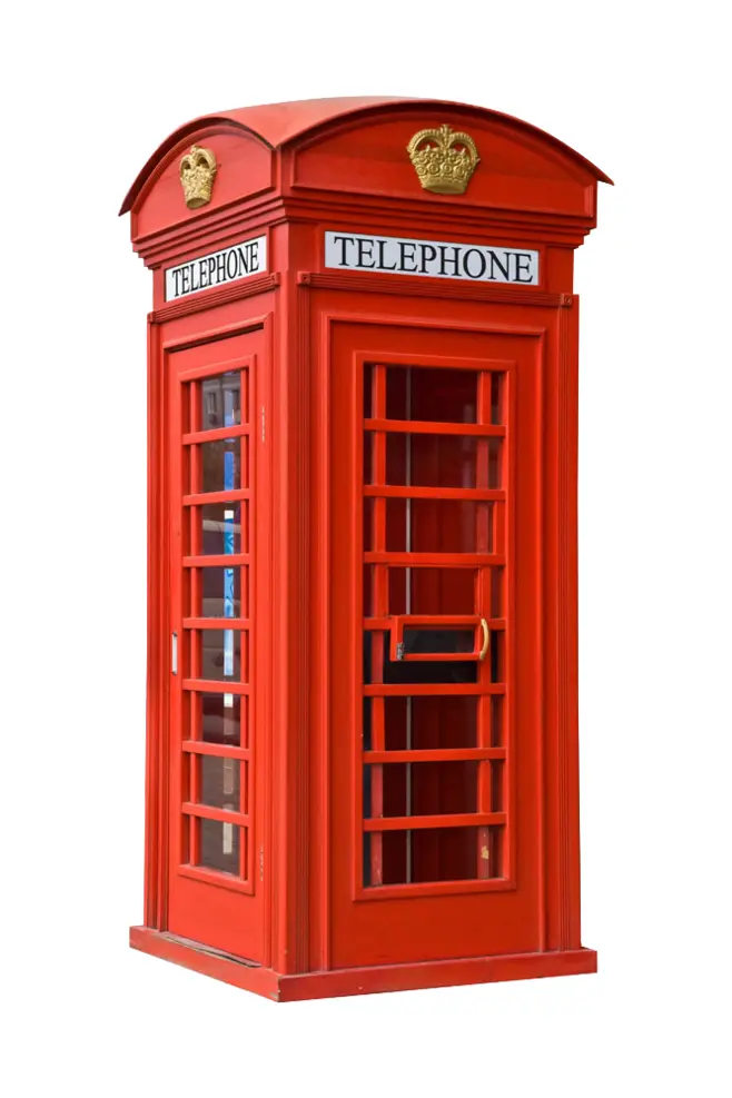 Classic Red Telephone Booth