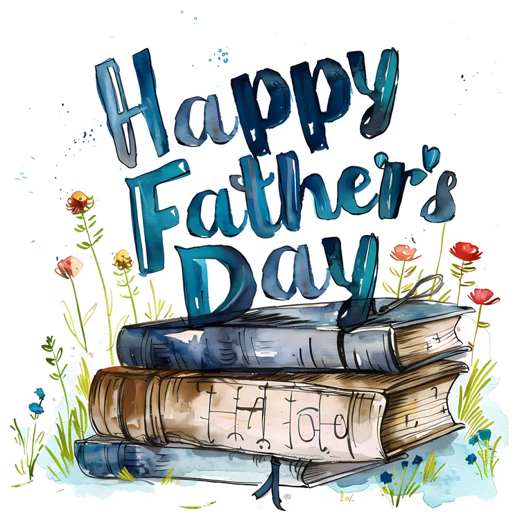 Happy Father's Day with Books