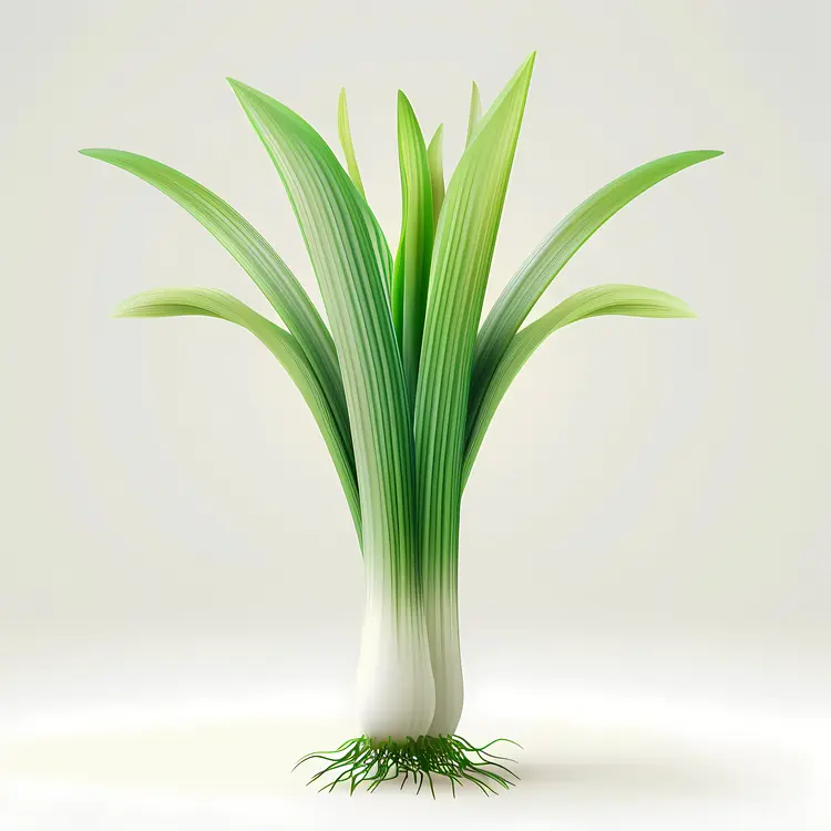 Fresh Green Leek Vegetable