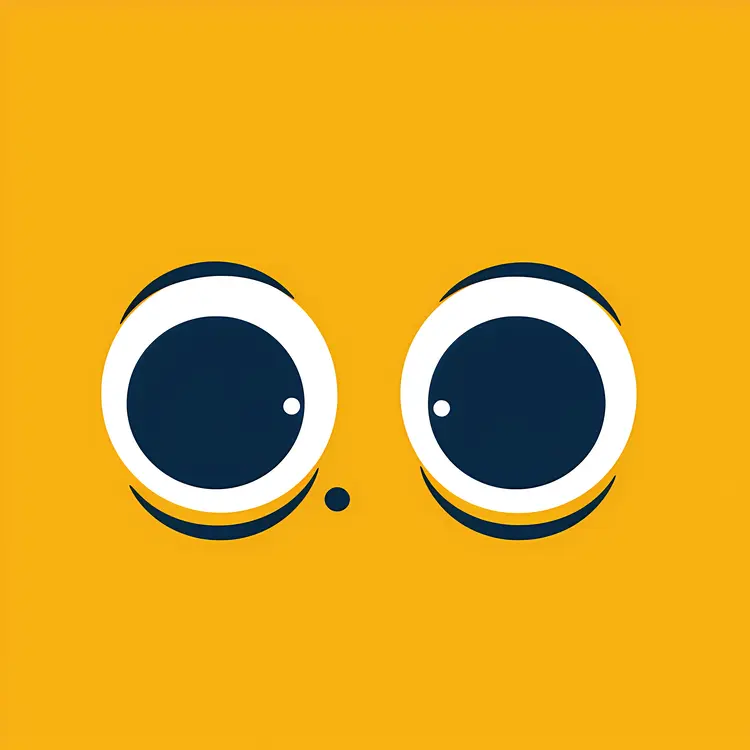 Cartoon Eyes Illustration