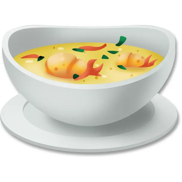 Creamy Seafood Soup with Shrimp