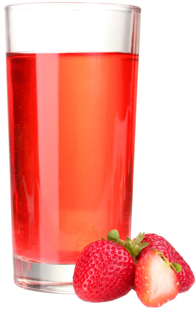 Fresh Strawberry Juice with Berries