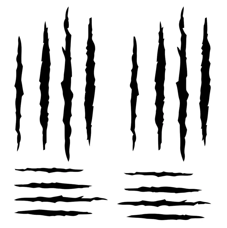 Claw Marks Illustration