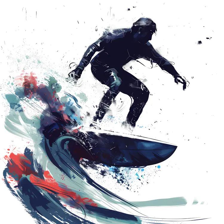 Dynamic Surfer on a Wave