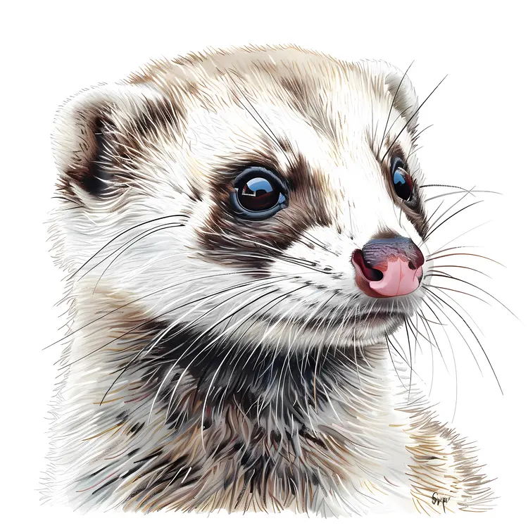 Ferret Side Profile
