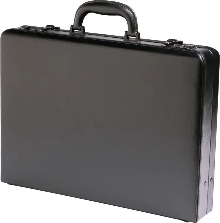 Sleek Black Briefcase for Professionals