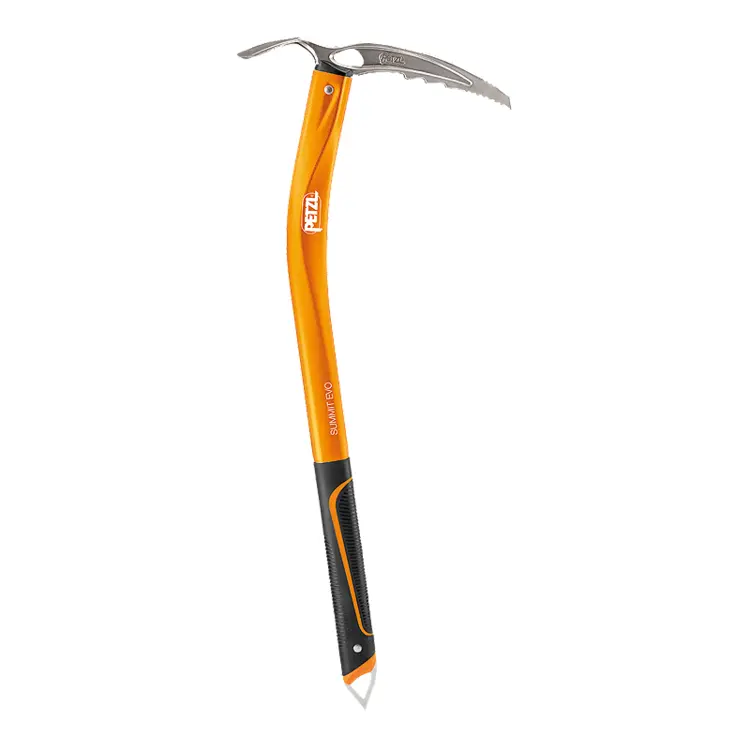 Orange Ice Axe for Climbing