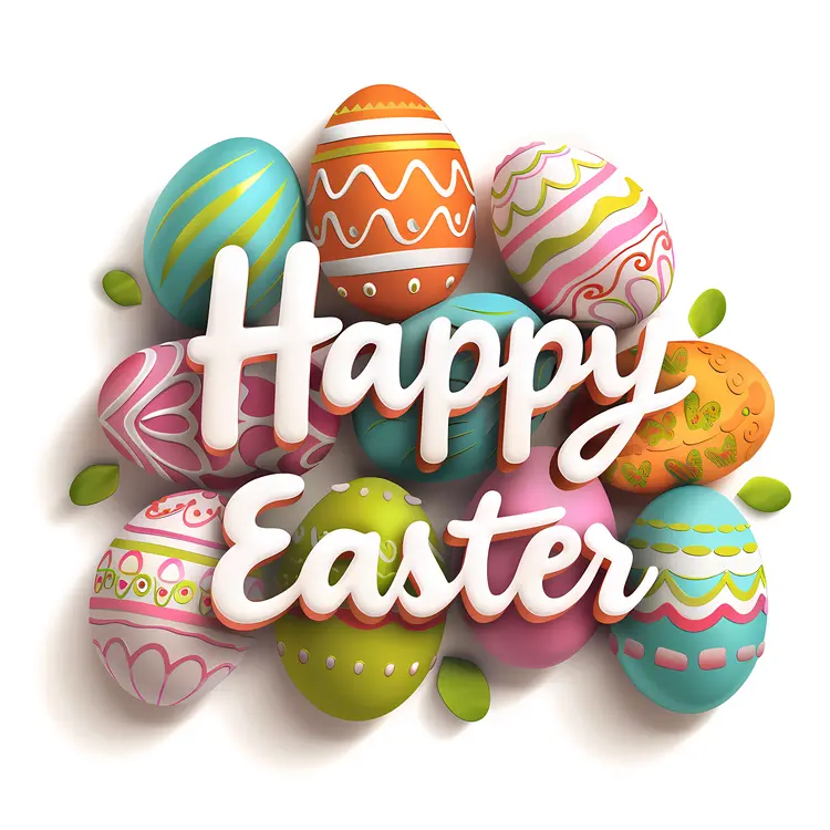 Colorful Easter Eggs