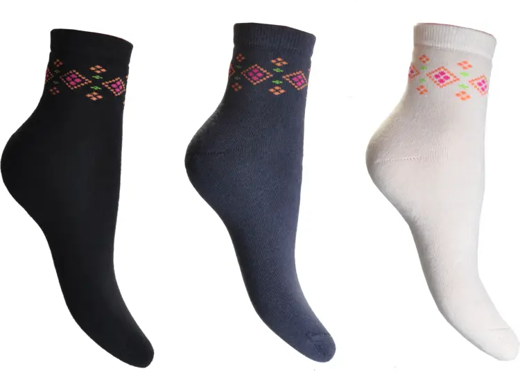 Set of Colorful Patterned Socks