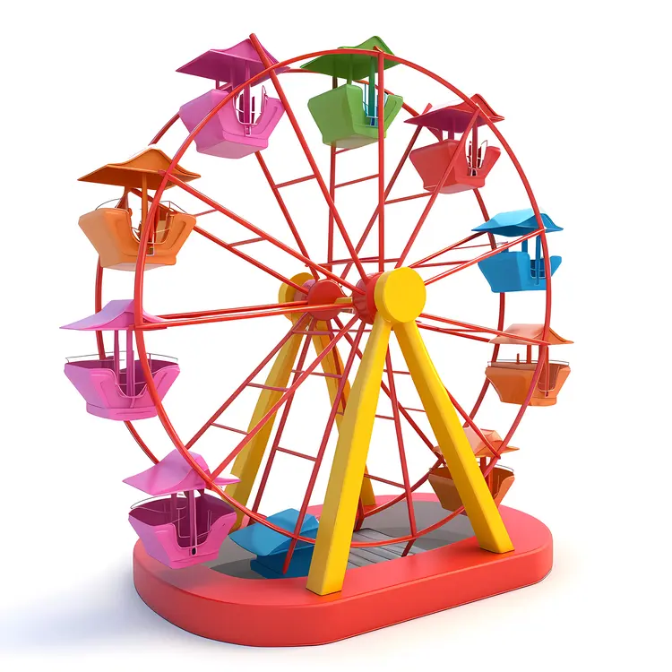 Miniature Ferris Wheel at the Fair