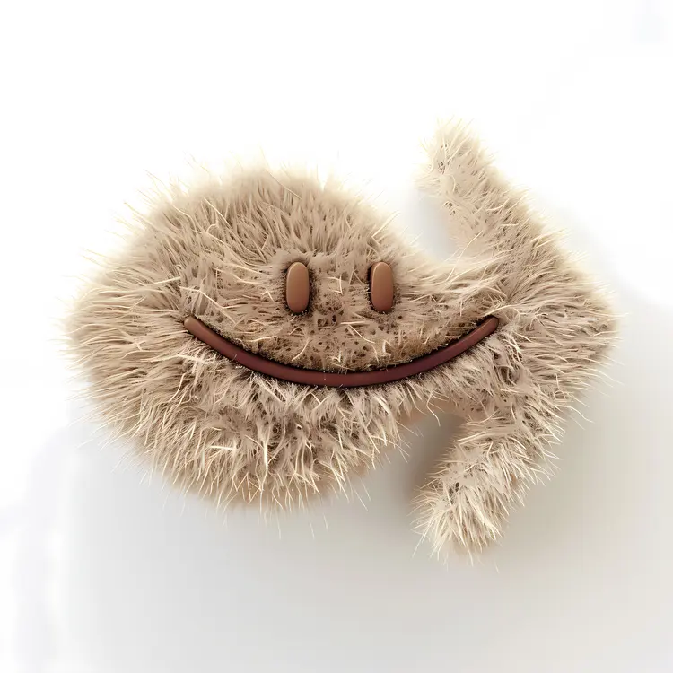 Furry Arrow with Smile