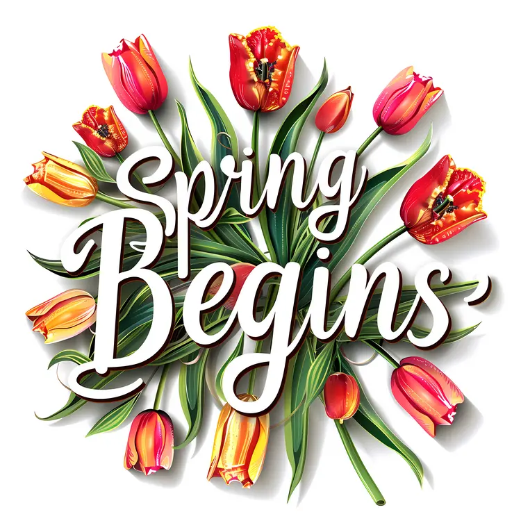 Spring Begins with Tulips