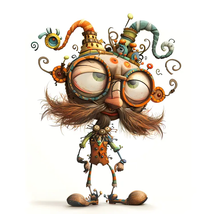 Whimsical Steampunk Character