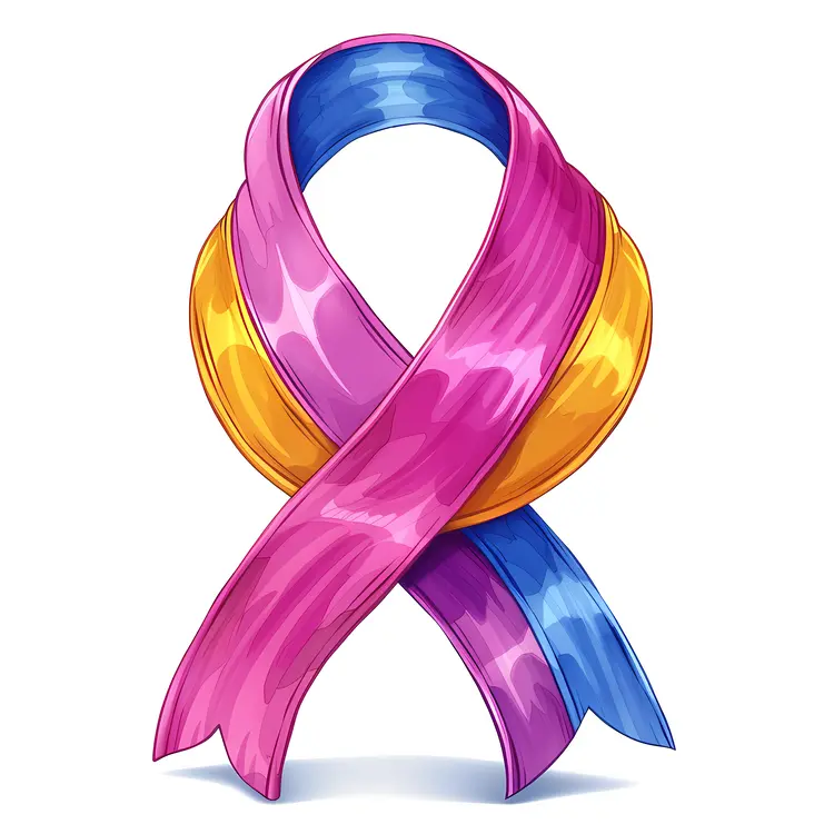 Colorful Awareness Ribbon