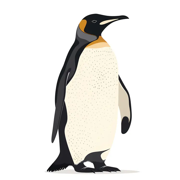 Illustration of an Emperor Penguin