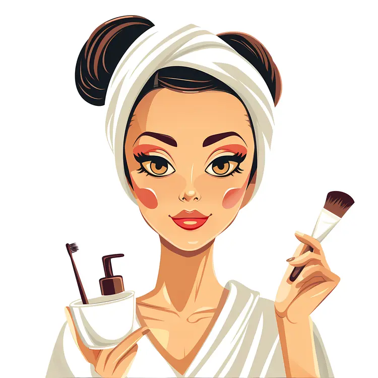 Daily Beauty Routine with Skincare