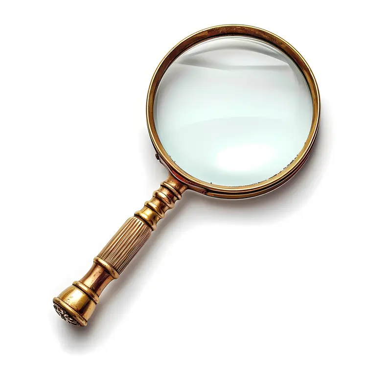 Vintage Magnifying Glass for Inspection