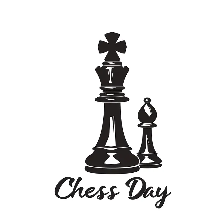 Chess Day with King and Bishop