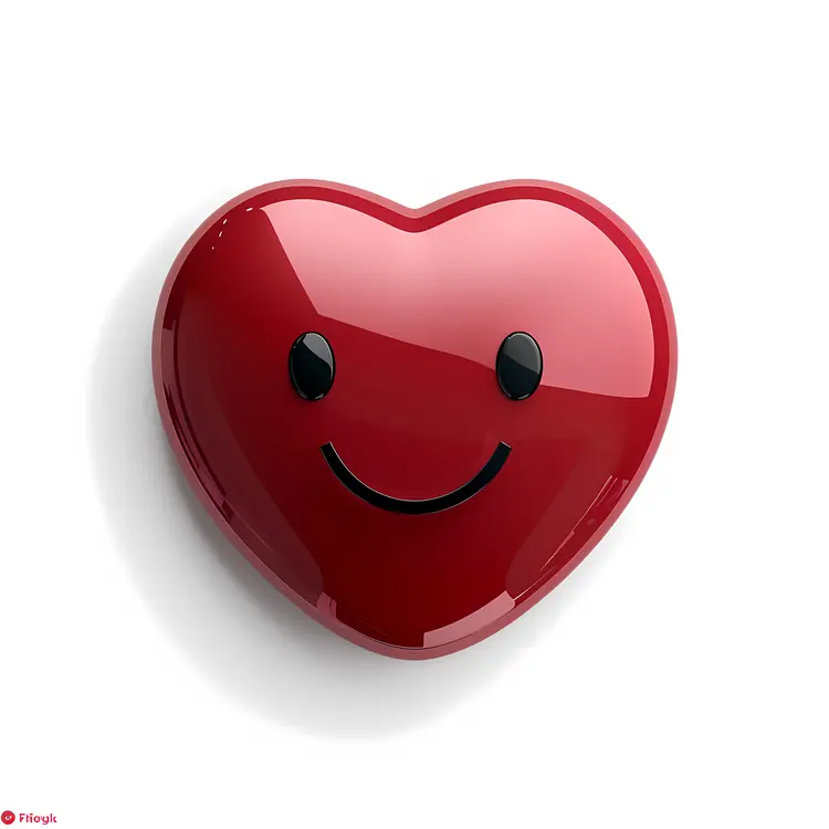 Smiling Red Heart