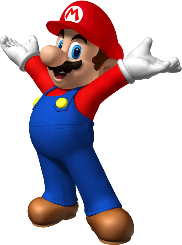 Mario with Open Arms