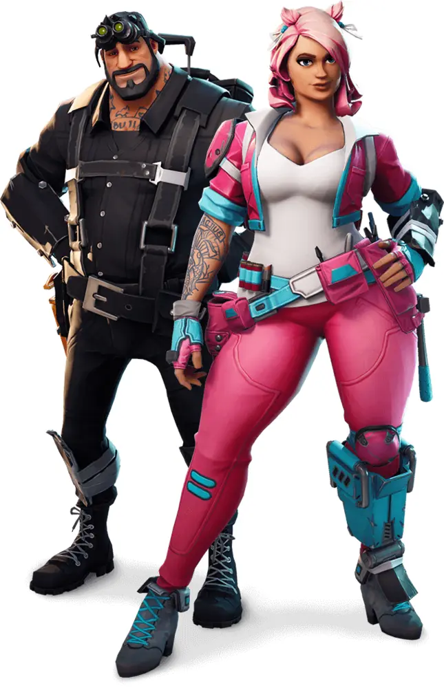 Animated Male and Female Characters