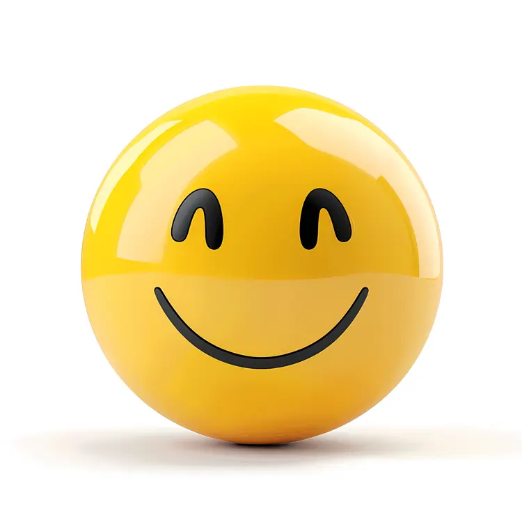 Yellow Smiley Face Emoji