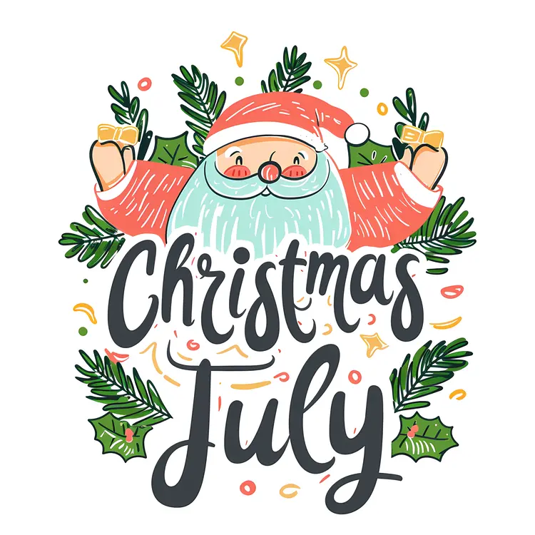 Christmas in July with Santa