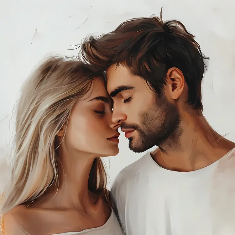 Couple in an Intimate Moment