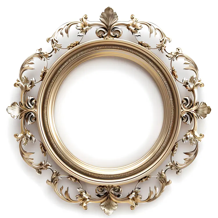 Elegant Gold Ornate Frame