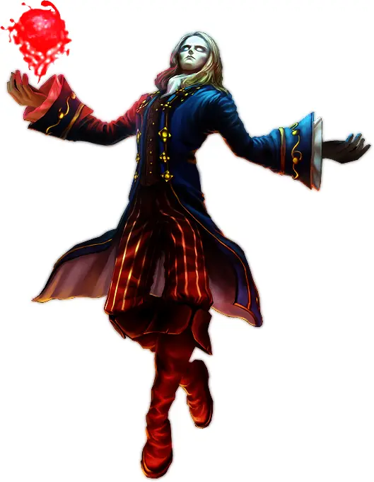 Mystical Floating Mage Casting a Spell