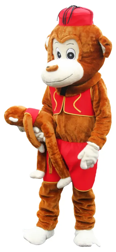 Monkey Mascot in Costume