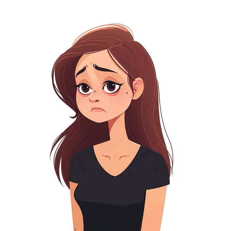 Sad Girl Portrait
