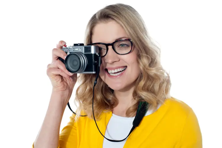 Woman with Camera