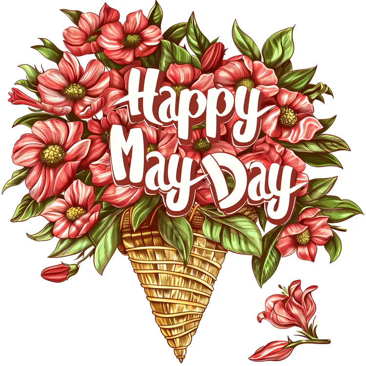 Vibrant Flower Bouquet for May Day