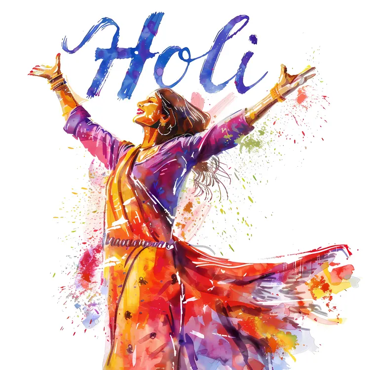 Joyful Holi Celebration