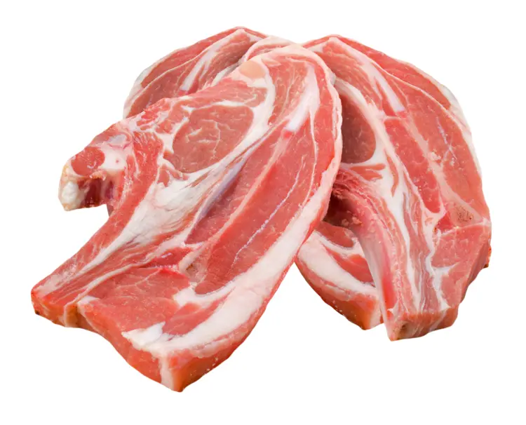 Raw Lamb Chops
