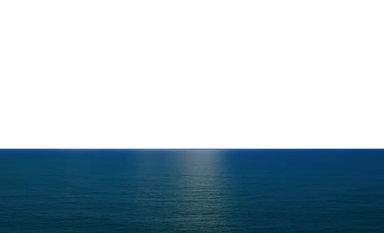 Calm Ocean Horizon