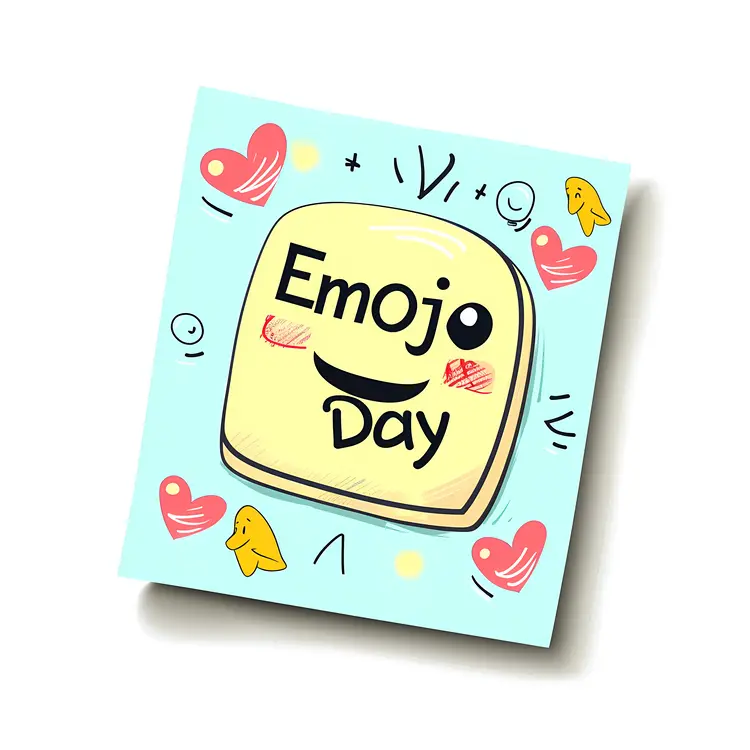 Emoji Day Celebration Drawing