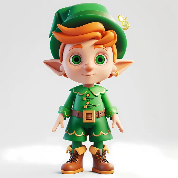 Leprechaun Boy Character