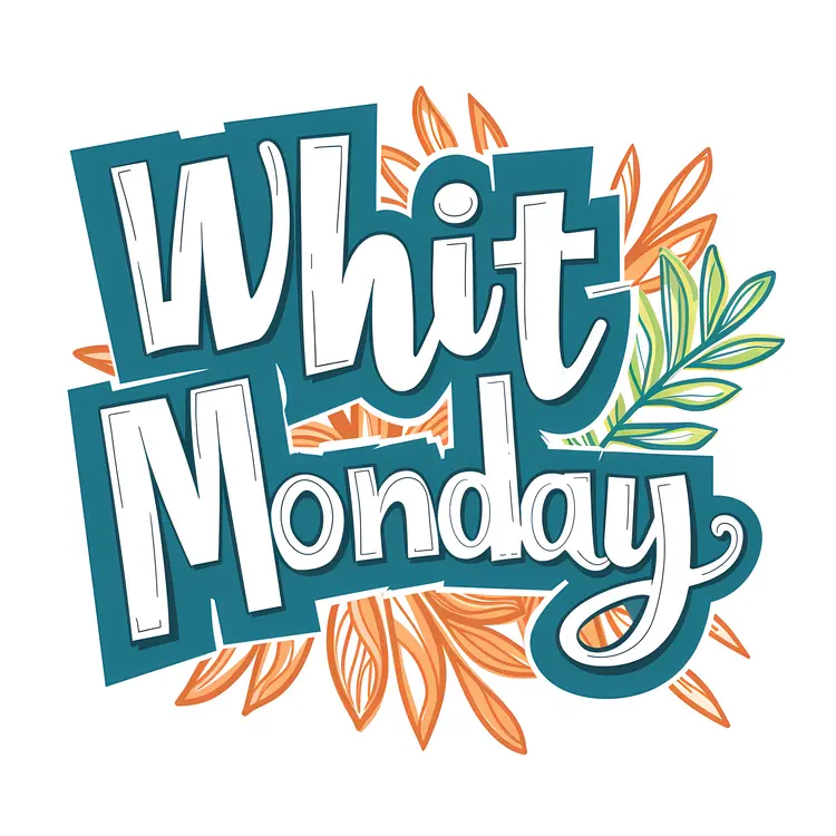 Whit Monday Festival Sign