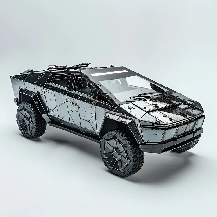 Sleek Futuristic Car Design