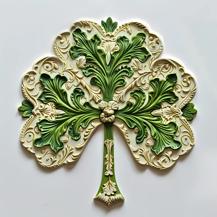 Ornate Clover Art